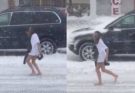 WATCH: Cheating Wife Caught Running Home In The Snow. Try not to gasp when you see the VIDEO😘😘