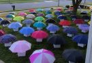 My Son Gave His Umbrella to a Pregnant Stranger in the Rain – The Next Morning, 47 Umbrellas Appeared on Our Lawn, Each With a Numbered Box That Made My Heart Stop